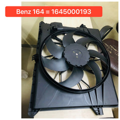 Engine Radiator Cooling Fan Assembly 1645000193 Compatible With MERCEDES-BENZ M-CLASS (W164) R-CLASS (W251, V251)