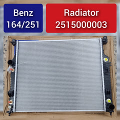 Engine Cooling Radiator 2515000003 2515000103 2515000303 2515000403 2515000503 Compatible with MERCEDES-BENZ GL-CLASS (X164) & M-CLASS (W164) & R-CLASS (W251, V251)