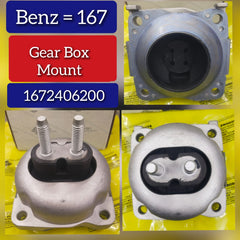 Transmission Mount 1672406200 A1672406200 Compatible With MERCEDES-BENZ GLE V167 & GLS X167