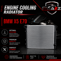 Engine Cooling Radiator 17101439103 Compatible With BMW X5 E70