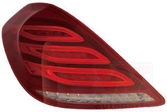 Tail Light Rear Lamp Compatible With MERCEDES-BENZ S-CLASS (W222, V222, X222) 2015-2017 Tail Light Rear Lamp Left A2229065401 & Right A2229065501