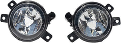 Fog Lamp Fog Light Compatible With BMW X1 E84 2009-2015 Fog Lamp Fog Light Left 63172993525 & Right 63172993526 Tag-FO-56