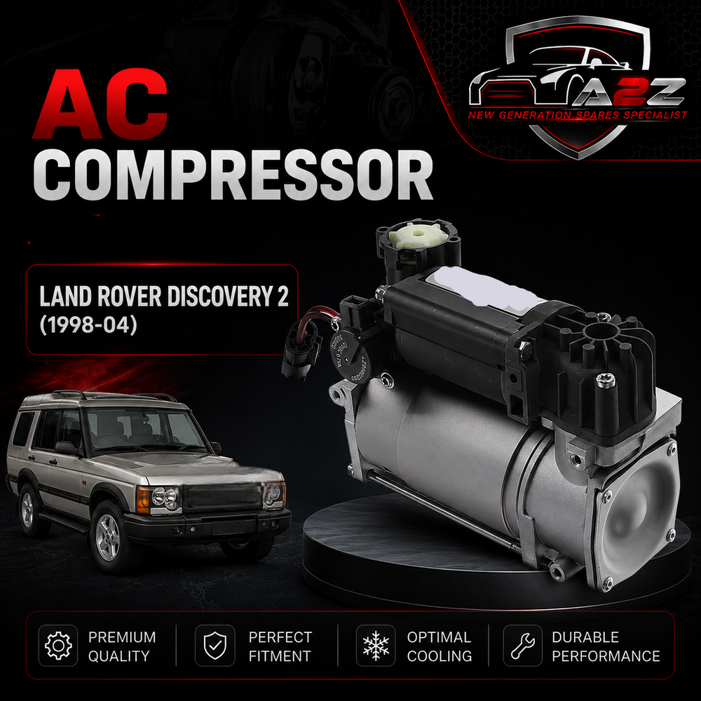 Ac Compressor RQG100041 Compatible With Land Rover Discovery 2 (1998-04)
