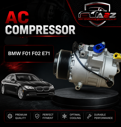 Air Conditioning Compressor 64529205096 Compatible With BMW F01 F02 E71