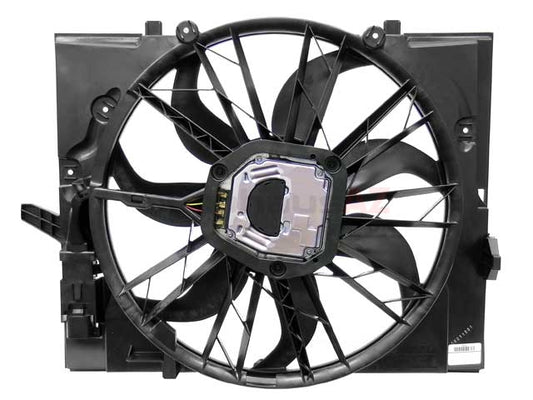 Engine Cooling Radiator Fan Assembly 17427524881 Compatible With BMW E65 E66