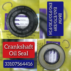 Crankshaft Oil Seal 33107564416 Compatible With BMW 3 Series (E90), X5 (E70)