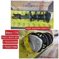 Front Air Suspension Shock Absorber With Spring Left 1763231900 & Right 1963232000 Compatible With MERCEDES-BENZ A-CLASS W176