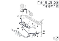 Directional Oil Pipe 32416796324 32414035330 32416764766 32416771106 32416775530 Compatible With BMW E90