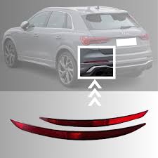 Rear Bumper Reflector Compatible With AUDI Q3 N.M Rear Bumper Reflector Left 83A945105A & Right 83A945106A