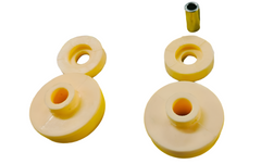 Rear Strut Kit Buffer Set (Only Yellow Buffer (Set Of 6) Left 33509807871 Right 33509807872 Compatible With MINI R60