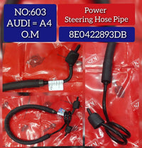 Power Steering Hose Pipe 8E0422893DB Compatible with AUDI A4 O.M Tag-H-603