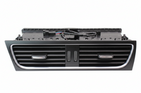 Black Ac Vent Grille Assembly Center & Right & Left Compatible With Audi A4