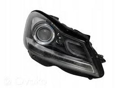 Headlight Headlamp Left A2048204339 & Right A2048204439 (Without Blaster) Compatible With MERCEDES-BENZ C-CLASS (W204) 2011-2014
