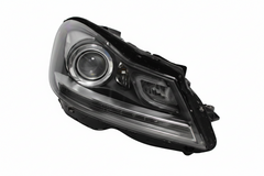 Headlight Headlamp Left A2048204339 & Right A2048204439 (Without Blaster) Compatible With MERCEDES-BENZ C-CLASS (W204) 2011-2014