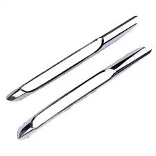 Fog Lamp Cover With Chrome Compatible With MERCEDES-BENZ E-CLASS W212 2010-2013 Fog Lamp Cover With Chrome Left 2128851523 & Right 2128851623 A2128851523 Tag-FC-291