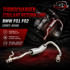 Turbocharger Coolant Return Line 11537563707 Compatible With BMW F01 F02