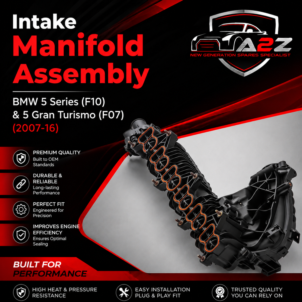 Intake Manifold Assembly 11618511363 11617800088 Compatible With BMW 5 Series (F10) & 5 Gran Turismo (F07) & 7 Series (F01, F02, F03, F04)
