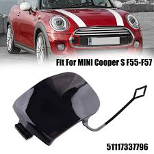 Front Bumper Tow Towing Cap Cover Hook 51117337796 Compatible with MINI Cooper F55 F57