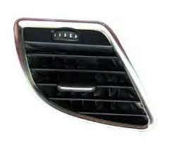 Audi A4 Black AC Vent Grille Assembly Center Right Left Set