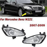 Fog Lamp Compatible With MERCEDES-BENZ S-CLASS W221 (2007-2009) Fog Lamp Left 2218200256 & Right 2218200156 A2218200156