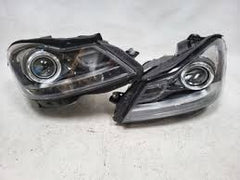 Headlight Headlamp Left A2048204339 & Right A2048204439 (Without Blaster) Compatible With MERCEDES-BENZ C-CLASS (W204) 2011-2014