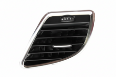 Black Ac Vent Grille Assembly Center & Right & Left Compatible With Audi A4