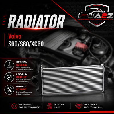 Intecooler 31338236 Compatible With Volvo S60/S80/XC60