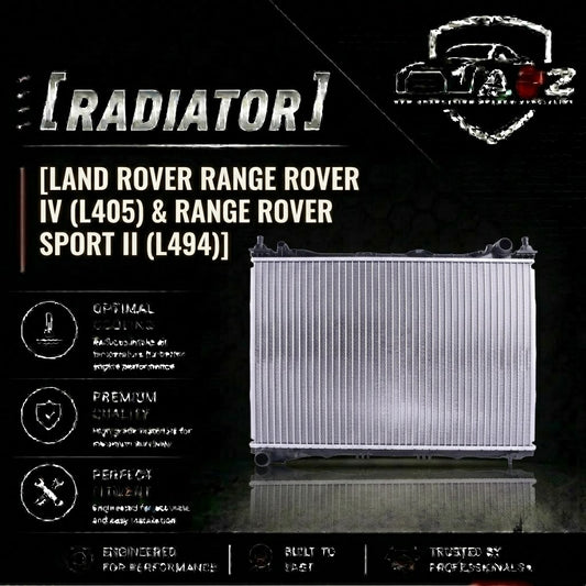Radiator LR034553 Compatible with LAND ROVER RANGE ROVER IV (L405) & RANGE ROVER SPORT II (L494)