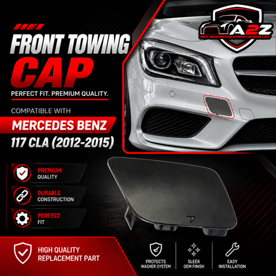 Front Towing Cap 1178851222 Compatible With Mercedes Benz 117 CLA (2012-2015) Tag 204