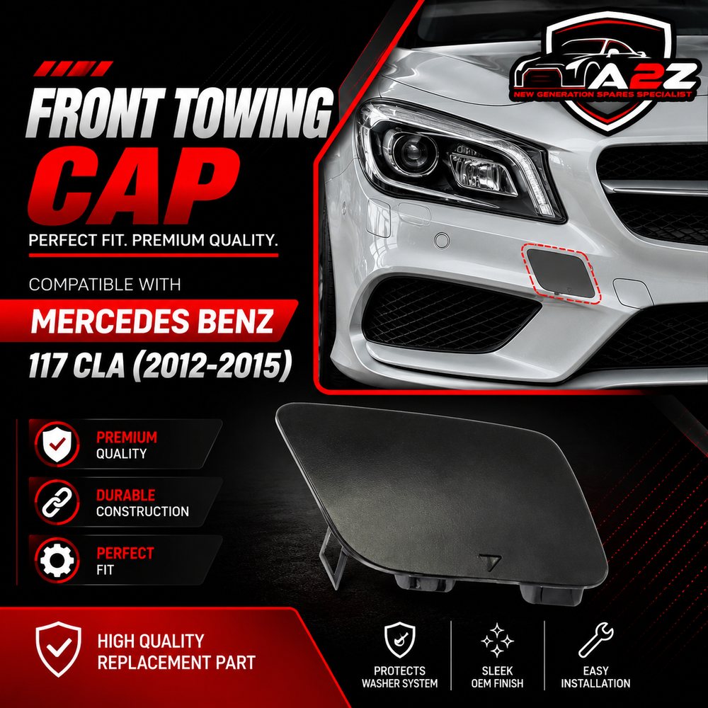 Front Towing Cap 1178851222 Compatible With Mercedes Benz 117 CLA (2012-2015) Tag 204