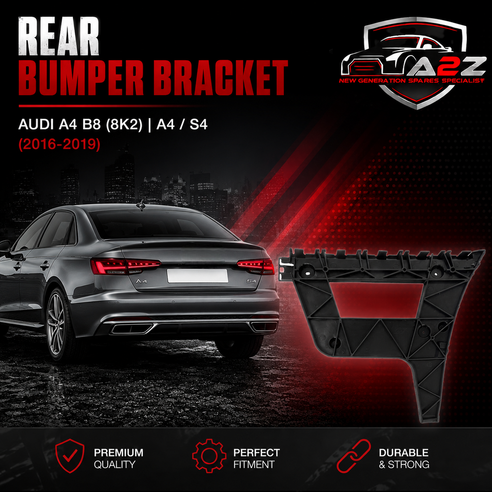 Rear Bumper Bracket Left 8K5807453 & Right 8K5807454 Compatible With AUDI A4 B8 (8K2) | A4 / S4 (2016-2019) Tag No.29