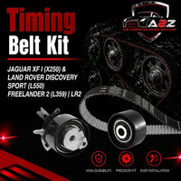 Timing Belt Kit KTB715 JDE35823 LR032526 Compatible With JAGUAR XF I (X250) & LAND ROVER DISCOVERY SPORT (L550) FREELANDER 2 (L359) | LR2 (DAYCO)