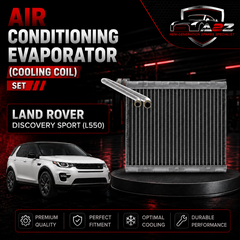 Air Conditioning Evaporator (Cooling Coil) LR004007 LR009797 LR070870 LR097253 Compatible with VOLVO S60 & S80 & XC60 & LAND ROVER DISCOVERY SPORT (L550) & RANGE ROVER EVOQUE (L538) Tag No.301