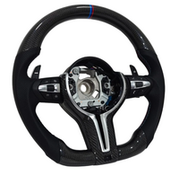 Corbon Fibre Black Steering Wheel Compatible With BMW F10