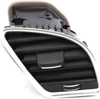 Audi A4 Black AC Vent Grille Assembly Center Right Left Set