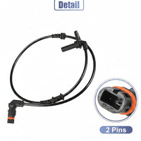 Front Right ABS Wheel Speed Sensor 2125400217 2129050300 A2125400217 A2129050300 Compatible With MERCEDES-BENZ CLS C218 & E-CLASS W212