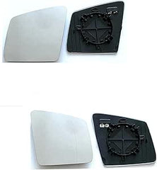 Side Rearview Wing Side Mirror Glass Left 1668100119 & Right 1668100219 Compatible With MERCEDES-BENZ G-CLASS (W463) & GL-CLASS (X164) & GL-CLASS (X166) & GLE (W166) & M-CLASS (W164) & M-CLASS (W166)