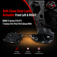 Soft Close Door Lock Actuator Front Left 51217185689 Front Right 51217185692 Compatible With BMW 5 Series F10/F11 7 Series F01/F02/F04 Ghost RR4