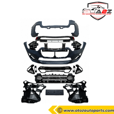 Complete Conversion Bumper Body Kit Compatible With BMW X1 U12 Upgrade To BMW M Sport Style Tag No.FRBK426 (Shipping Cost Not Included)