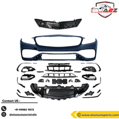 Front Bumper Kit Compatible With Mercedes Benz A Class W176 (2012-2016) Upgrade To Mercedes Benz AMG 45 (Shipping Cost Not Included In Price)