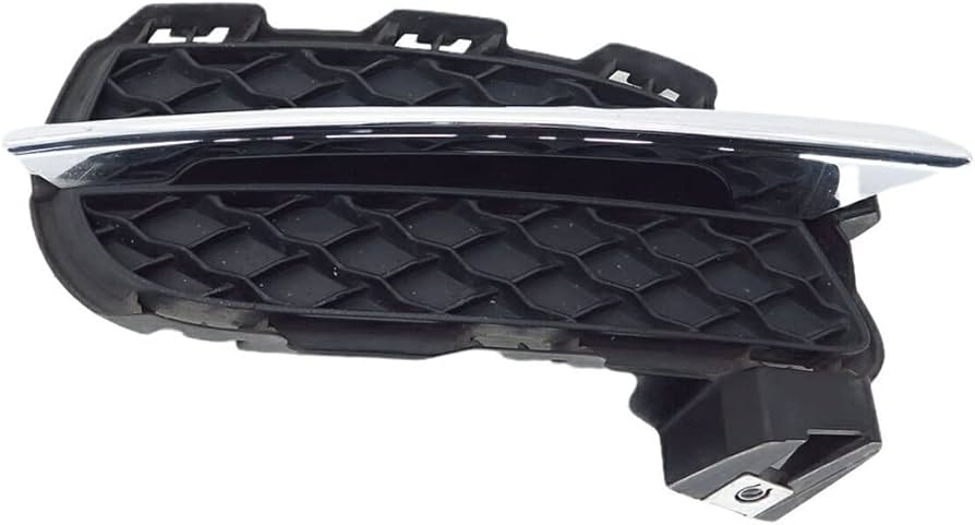 Fog Lamp Cover Left C2D5681 & Right C2D5671 & Fog Lamp Chrome Right C2D3571 & Left C2D3570 Compatible With Jaguar XJ L