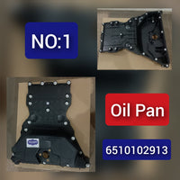 Oil Sump Pan 6510102913 6510100428 0009980147 6510100828 6510102913 6510140280 A0009980147 A6510100828 A6510102913 A6510140280 Compatible With MERCEDES-BENZ C-CLASS W204 & CLS C218 & E-CLASS W212 Tag-OP-01