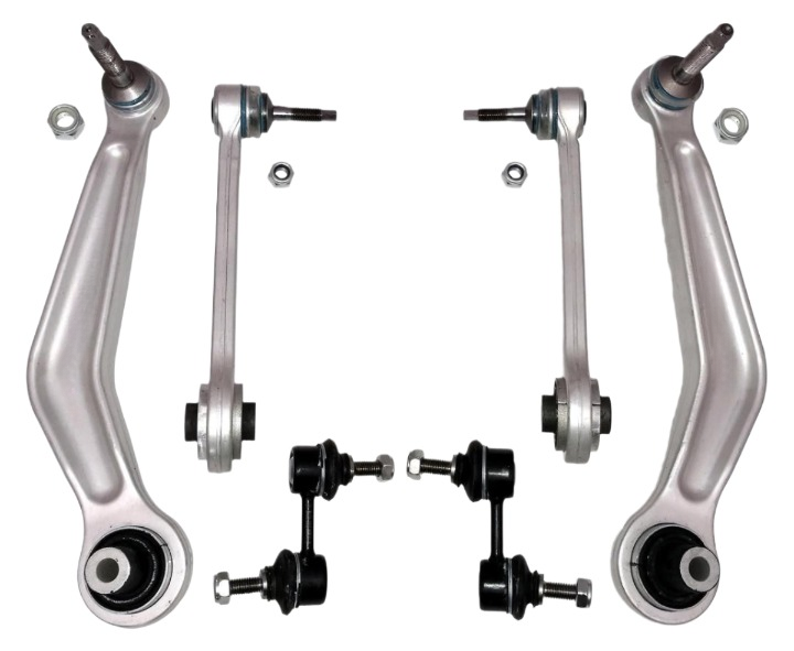Rear Lower Control Arm (Set Of 8) 33326767760 33326767759 33322348884 33322348885 33506781540 33321095631 33306772241 33306772242 Compatible with BMW 5 Series E60