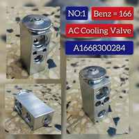 Expansion Valve A1668300284 1668300284 Compatible With MERCEDES BENZ GL-CLASS (X166) & GLE (W166) & GLE Coupe (C292) & GLS (X166) & M-CLASS (W166)