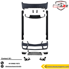 Complete Conversion Bumper Kit Compatible With Mercedes Benz C Class W204 (2011-2014) Upgrade To Amg C63 Amg Bumper (Shipping Cost Not Included In Price)