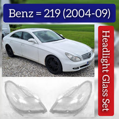 Front Headlight Glass Compatible with MERCEDES BENZ 219 2004-2009