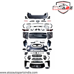 A To Z Compatible With Mercedes Gl Gls W166 X166 (2012-2016) Upgrade Facelift Convert To Gls W167 X167 2021 Maybach Kit Bumper Grill Headlight Taillight Trunnk Fender Body Kit (Shipping Cost Not Included In Price)