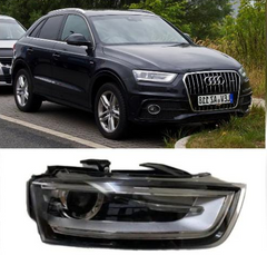 Headlight Headlamp Left 8UD941005 & Right 8UD941006 (With Blaster) Compatible With AUDI Q3 2010-2015