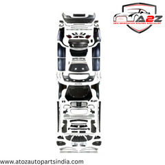 A To Z Compatible With Mercedes Benz S Class W221 (2006-2014) Upgrade Facelift Convert To W223 2024 Lci Maybach Bumper Body Kit Hood Fender Skirts Headlight Taillight Glass With Door (Shipping Cost Not Included In Price)