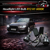 Headlight LED Bulb R12 H1 6000K (Pack of 2) Tag No.4